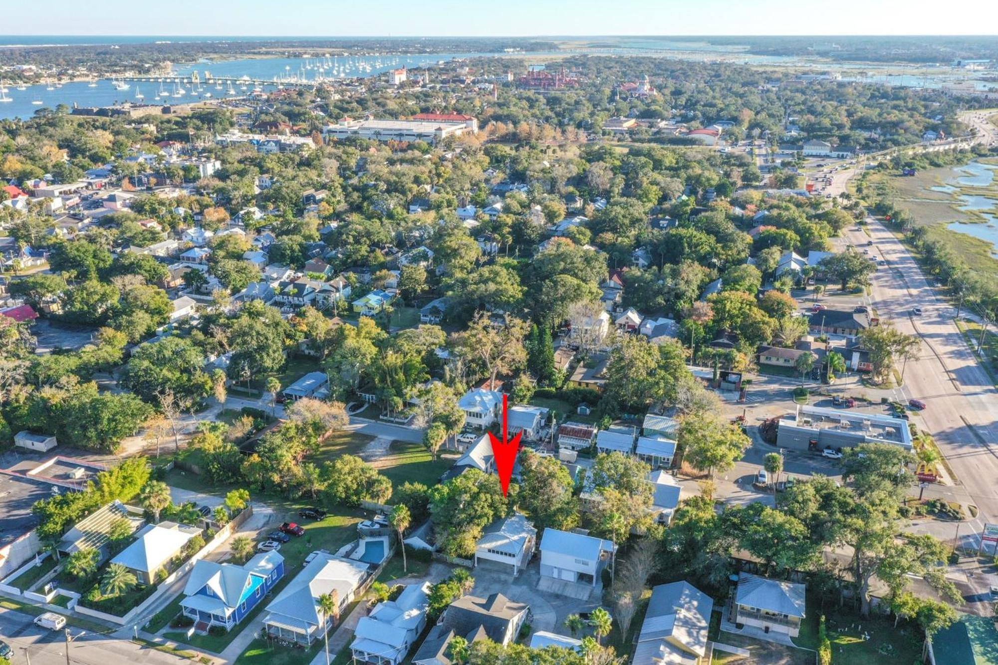 Ferienwohnung Private Uptown Flat - Walk To Nights Of Lights! St. Augustine Exterior foto